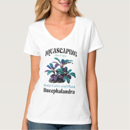Aquascaping Therapy – Keep Calm and Plant Bucephal Tシャツ