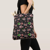 Aquatic animals pattern | ocean underwater life 12 トートバッグ (クローズアップ)