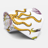 Aquatic animals pattern | ocean underwater life 26 ネクタイ (ロール)