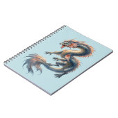 Aquatic Dragon ノートブック (左側)