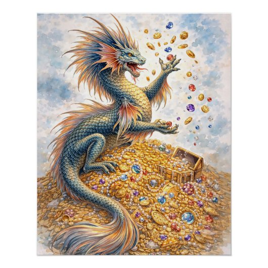 Aquatic Dragon ポスター (正面)