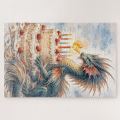 Aquatic Dragon Birthday ジグソーパズル (横)