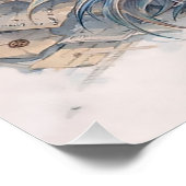 Aquatic Dragon Letters ポスター (コーナー)