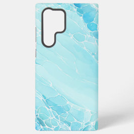 Aquatic Flow - Rippling Water Art Phone Case Samsung Galaxy S22 Ultraケース