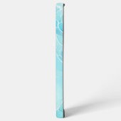 Aquatic Flow - Rippling Water Art Phone Case Samsung Galaxyケース (左側面)