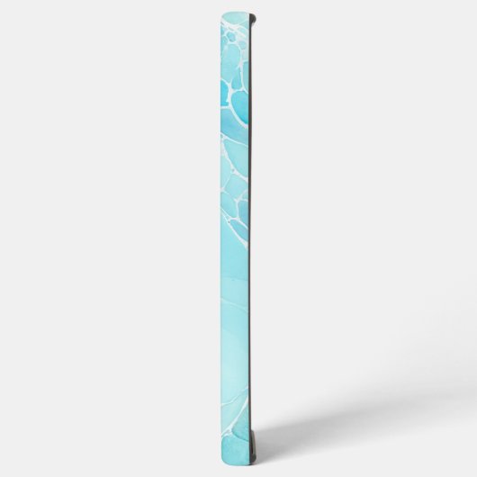 Aquatic Flow - Rippling Water Art Phone Case Samsung Galaxyケース (左側面)