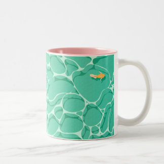 Aquatic Serenity Mug ツートーンマグカップ
