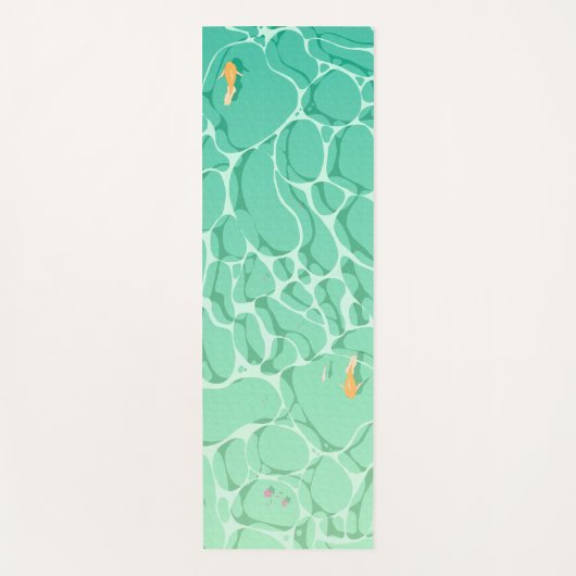 Aquatic Serenity Yoga Mat ヨガマット (正面)