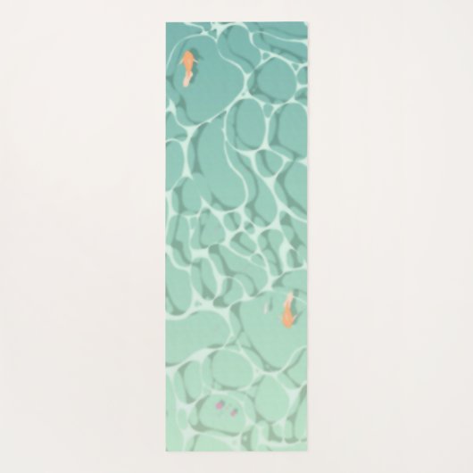 Aquatic Serenity Yoga Mat ヨガマット (裏面)