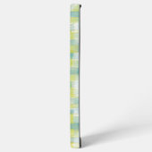 Aquatic Watercolor Abstract Art Phone Case Samsung Galaxyケース (左側面)