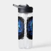 Aquaticat - Surreal Catの深い海ファンタジー ウォーターボトル (右面)