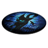 Aquaticat - Surreal Catの深い海ファンタジー カッティングボード (角)