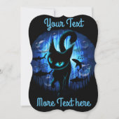 Aquaticat - Surreal Catの深い海ファンタジー カード (正面)