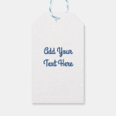 Aquaticat - Surreal Catの深い海ファンタジー ギフトタグ (裏面)