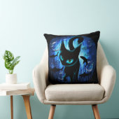 Aquaticat - Surreal Catの深い海ファンタジー クッション (椅子)