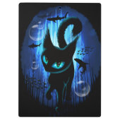 Aquaticat - Surreal Catの深い海ファンタジー クリップボード (裏面)