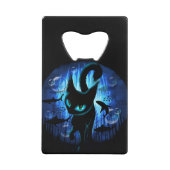 Aquaticat - Surreal Catの深い海ファンタジー クレジットカード栓抜き (正面)