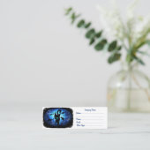 Aquaticat - Surreal Catの深い海ファンタジー スキニー名刺 (スタンド正面)