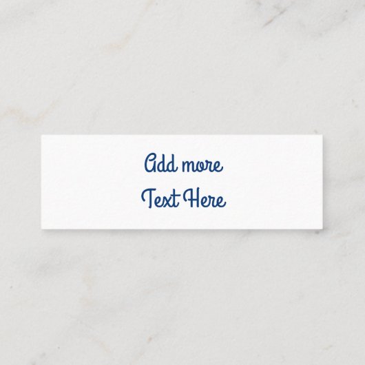 Aquaticat - Surreal Catの深い海ファンタジー スキニー名刺 (裏面)