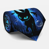 Aquaticat - Surreal Catの深い海ファンタジー ネクタイ (ロール)