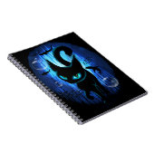 Aquaticat - Surreal Catの深い海ファンタジー ノートブック (右側)