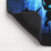 Aquaticat - Surreal Catの深い海ファンタジー マウスパッド (コーナー)