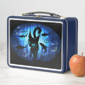 Aquaticat - Surreal Catの深い海ファンタジー メタルランチボックス (インサイチュ)