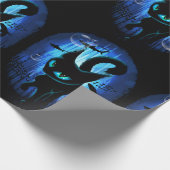 Aquaticat - Surreal Catの深い海ファンタジー ラッピングペーパー (角)