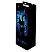 Aquaticat - Surreal Catの深い海ファンタジー ワインギフトバッグ (正面アングル)