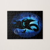 Aquaticat - Surreal Cat in深い海ファンタジージグ ジグソーパズル (横)