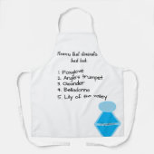 Aquatofana Flowers エプロン (正面)