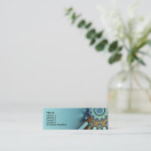 AquaTribeプロファイルカード スキニー名刺 (スタンド正面)