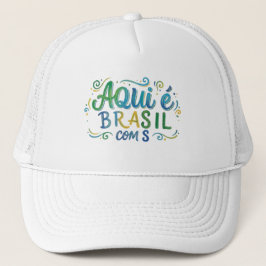 Aqui e Brasil com S Culture キャップ
