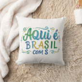 Aqui e Brasil com S Culture クッション (ブランケット)