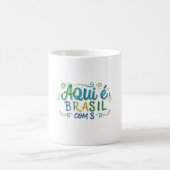 Aqui e Brasil com S Culture コーヒーマグカップ (中央)
