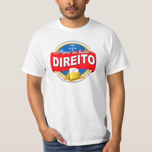 Aqui Se Bebe Direito Tシャツ (正面)