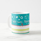 Aqui tem Afeição e Doçura コーヒーマグカップ (正面左)