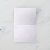 Aquilegia Bouquet Thank You サンキューカード (内部)