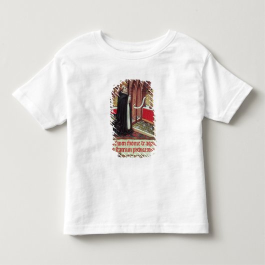 Aquinas'Libro de Horas deアルフォンソel トドラーTシャツ (正面)