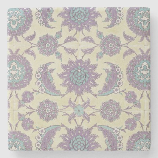 「ArからのIsmaylベグの宮殿からのタイルを、囲んで下さい ストーンコースター (正面)