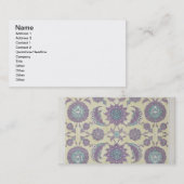 「ArからのIsmaylベグの宮殿からのタイルを、囲んで下さい 名刺 (正面/裏面)