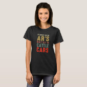 Arと皮肉な人々は牛車に乗らない Tシャツ (正面フル)