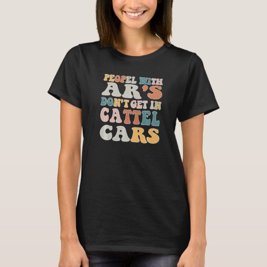 Arの人々は牛車に乗らない7 Tシャツ (正面)