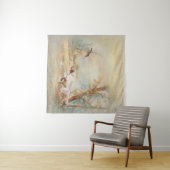 Arの森にイングリッシュセッターを持つウッドコック狩り タペストリー (インサイチュ(横))