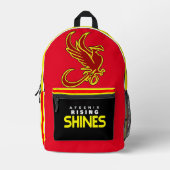 ARシネズデラックスバックパック プリントバックパック (正面)