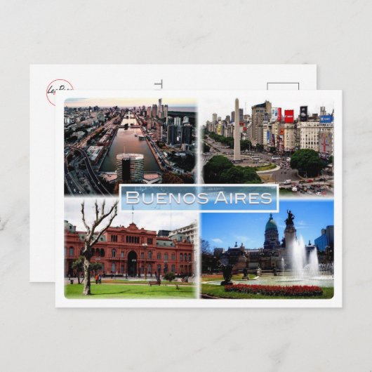 ARブエノスアイレス – メインファイナンシャルセンター – ポストカード (正面/裏面)