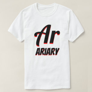 Arマダガスカルアリアリホワイト Tシャツ