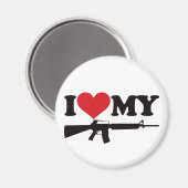 AR15が大好き マグネット (正面/裏面)