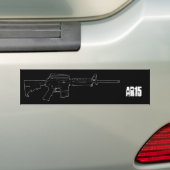 ar15バンパーステッカー バンパーステッカー (車上)