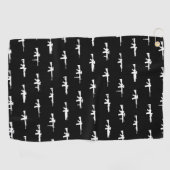 AR15パターン ゴルフタオル (横)